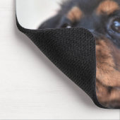 Ik hou van mijn hond, gepersonaliseerde foto muismat (Hoek)