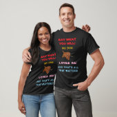 Ik hou van mijn hond Heren T-shirt (Unisex)