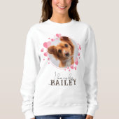 Ik hou van mijn hond / kat citaat met aangepaste f trui (Voorkant)