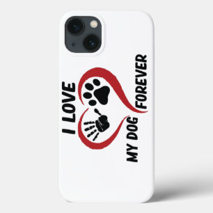 Ik hou van mijn hond kussensloop Case-Mate iPhone case