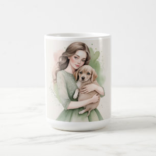 Ik hou van mijn hond, lieflijk koffiemok