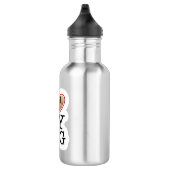 Ik hou van mijn hond op maat waterfles (Rechts)