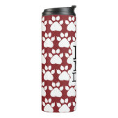 Ik hou van mijn hond Persoonlijk Thermosbeker (Gedraaid links)