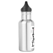 Ik hou van mijn hond Persoonlijk Waterfles (Links)