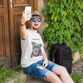 Ik hou van mijn hond Pitbull T-shirt