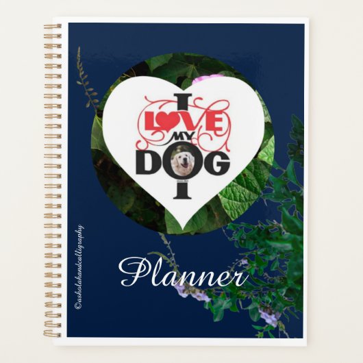 "IK HOU VAN MIJN HOND" PLANNER (Voorkant)