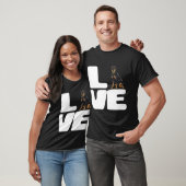 Ik hou van mijn hond Rottweiler T-shirt (Unisex)