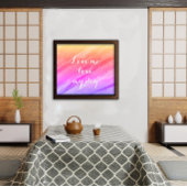 Ik hou van mijn hond sarcastisch grappig poster