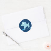 Ik hou van mijn hond sticker (Envelop)