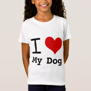 Ik hou van mijn hond t-shirt