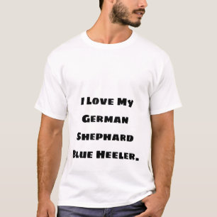 Ik hou van mijn hond t-shirt
