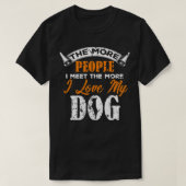 Ik hou van mijn hond t-shirt (Design voorkant)