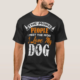 Ik hou van mijn hond t-shirt