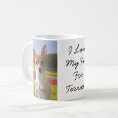 Ik hou van mijn honden Coffee Mok (Voorkant links)