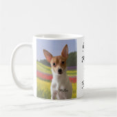 Ik hou van mijn honden Coffee Mok (Links)
