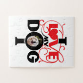 IK HOU VAN MIJN HONDENPUZZEL LEGPUZZEL (Horizontaal)