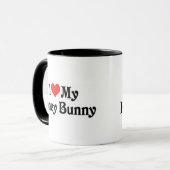 Ik hou van mijn Honey Bunny Mok (Voorkant links)