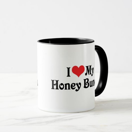 Ik hou van mijn honingbunch mok (Voorkant rechts)