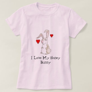 Ik hou van mijn honingbunny t-shirt