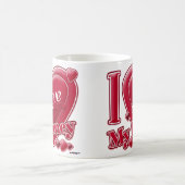 Ik hou van mijn honingrood - hart koffiemok (Center)