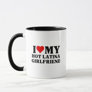 Ik hou van mijn Hot Latina Vriendin Mok