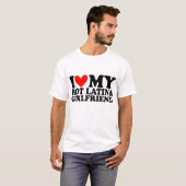 Ik hou van mijn Hot Latina Vriendin T-shirt (Voorkant volledig)