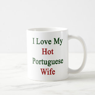 Ik hou van mijn hot Portugese vrouw Koffiemok
