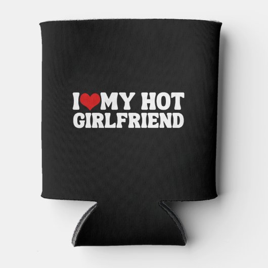 Ik hou van mijn hot Vriendin Blikjeskoeler (Voorkant)