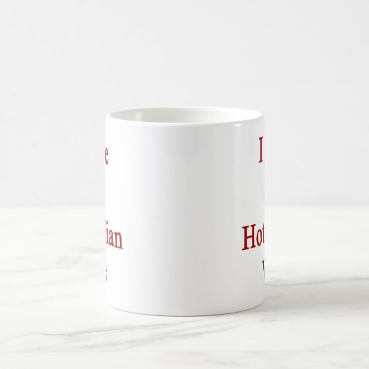 Ik hou van mijn hotItaliaanse vrouw Koffiemok (Center)