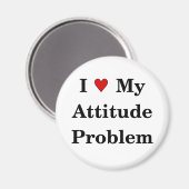 Ik hou van mijn houding probleem magneet (Voorkant / Achterkant)