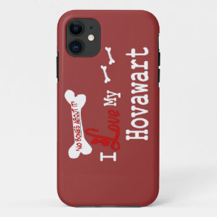 Ik hou van mijn Hovawart iPhone 11 Hoesje