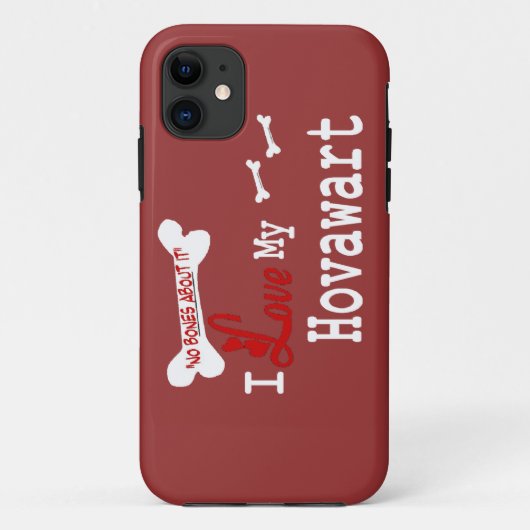 Ik hou van mijn Hovawart Case-Mate iPhone Case (Achterkant)