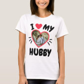  Ik hou van mijn [Hubby/Wifey] T-shirt (Voorkant)