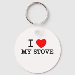 Ik hou van mijn huis sleutelhanger