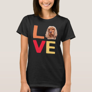 Ik hou van mijn huisEngelse Cocker Spaniel Dog-Fun T-shirt