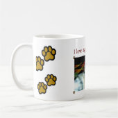 Ik hou van mijn huismama koffiemok (Links)