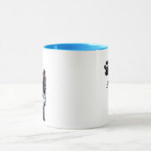 Ik hou van mijn Husky gepersonaliseerd Mok (Midden)