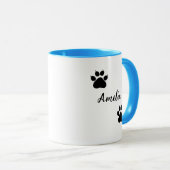 Ik hou van mijn Husky gepersonaliseerd Mok (Voorkant rechts)