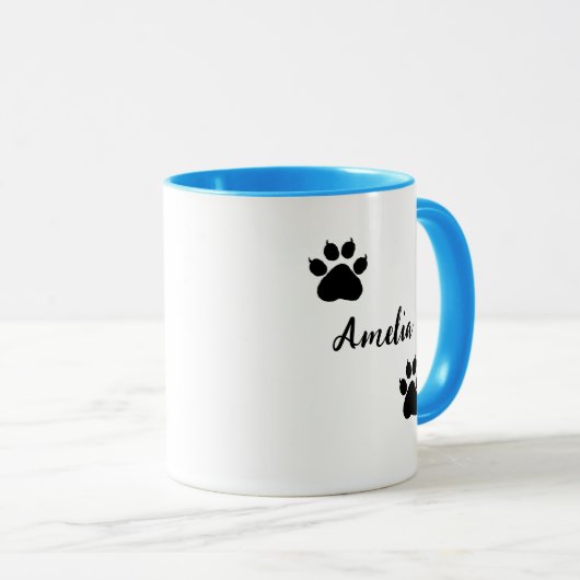 Ik hou van mijn Husky gepersonaliseerd Mok (Voorkant rechts)