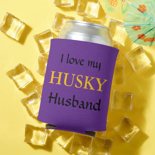 Ik hou van mijn Husky-man Blikjeskoeler (Insitu Zomer)