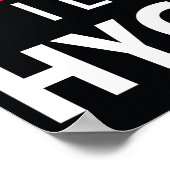 Ik hou van mijn hygiënisch Poster (Hoek)