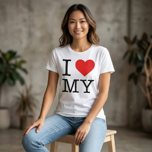 IK HOU VAN MIJN I HEART MY MALAYSIA T-SHIRT