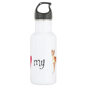 Ik hou van mijn Ibizan Hond Waterfles