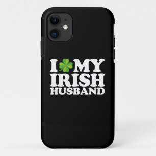 Ik hou van mijn Ierse man Koppel St. Patrick's Day Case-Mate iPhone Case