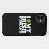 Ik hou van mijn Ierse man Koppel St. Patrick's Day Case-Mate iPhone Case (Achterkant (horizontaal))
