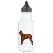Ik hou van mijn Ierse waterspaniel Waterfles (Rechts)