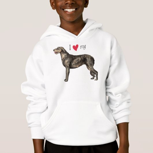 Ik hou van mijn Ierse Wolfhound (Voorkant)