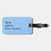 Ik hou van mijn Ierse Wolfhound Bagagelabel (Achterkant horizontaal)