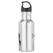 Ik hou van mijn Ierse Wolfhound Waterfles (Achterkant)