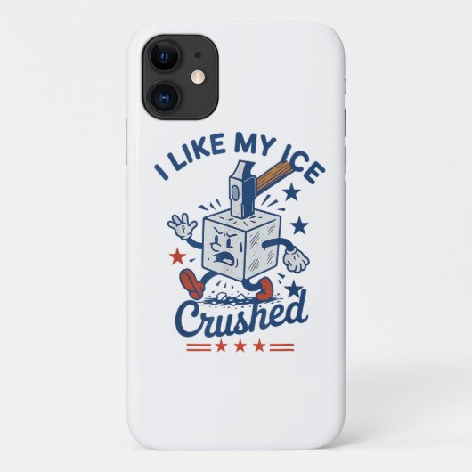 Ik Hou Van Mijn Ijs Vergruisd Case-Mate iPhone Case (Achterkant)